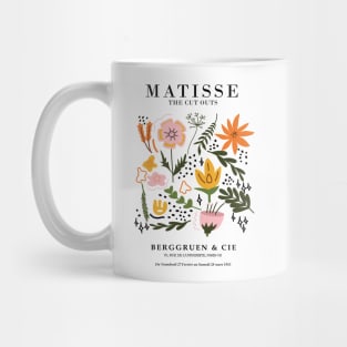 Matisse Flower Exhibition Design, Henri Matisse Cut Outs Mug